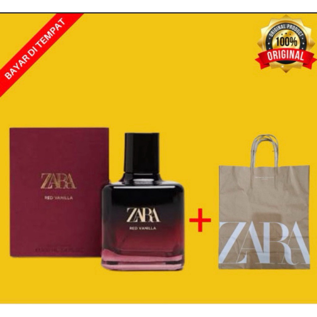 [ORIGINAL] ZARA RED VANILLA 100 ML