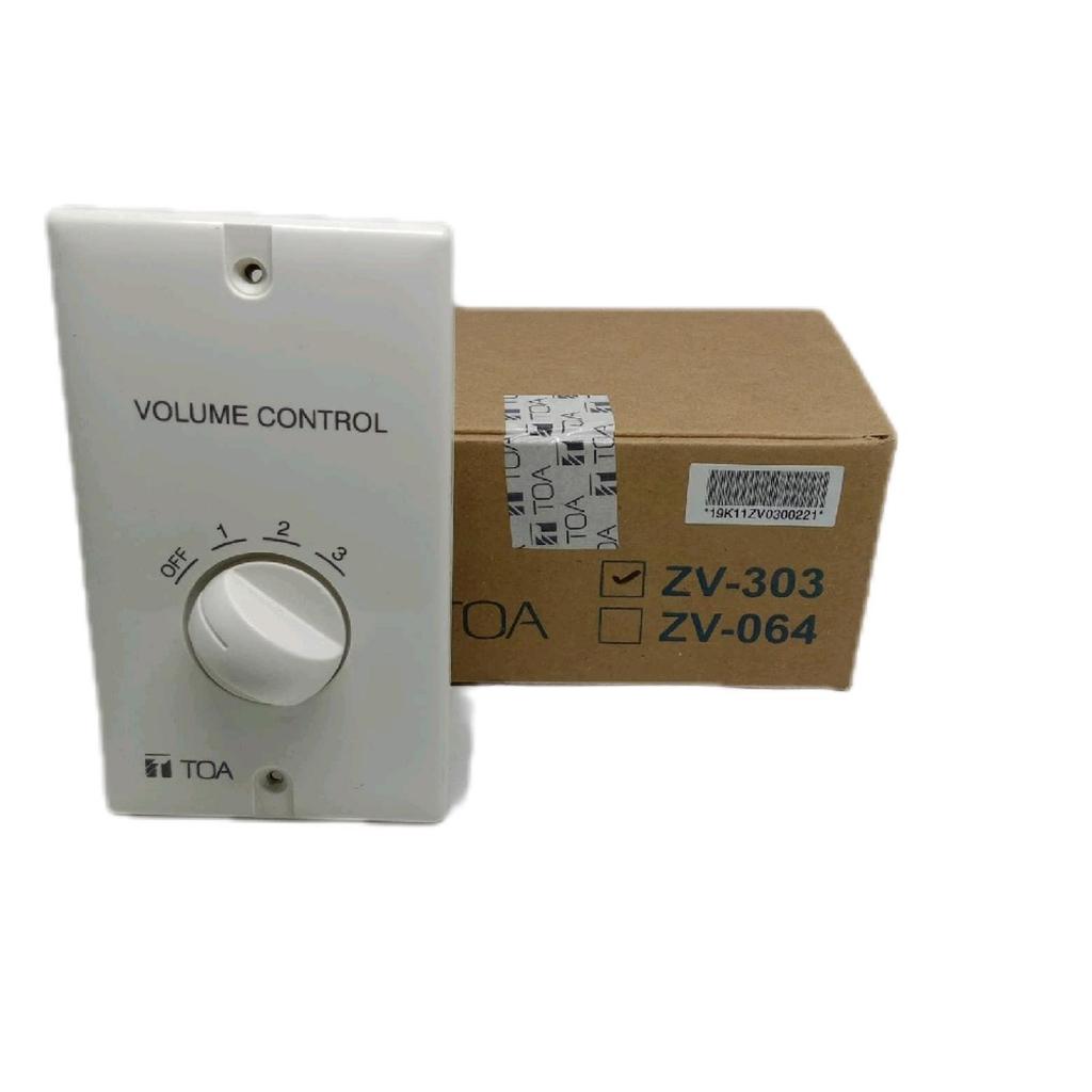 Volume Control TOA ZV-303 ZV303 ZV 303 Attenuator 30 Watt - Box ( YS11W)