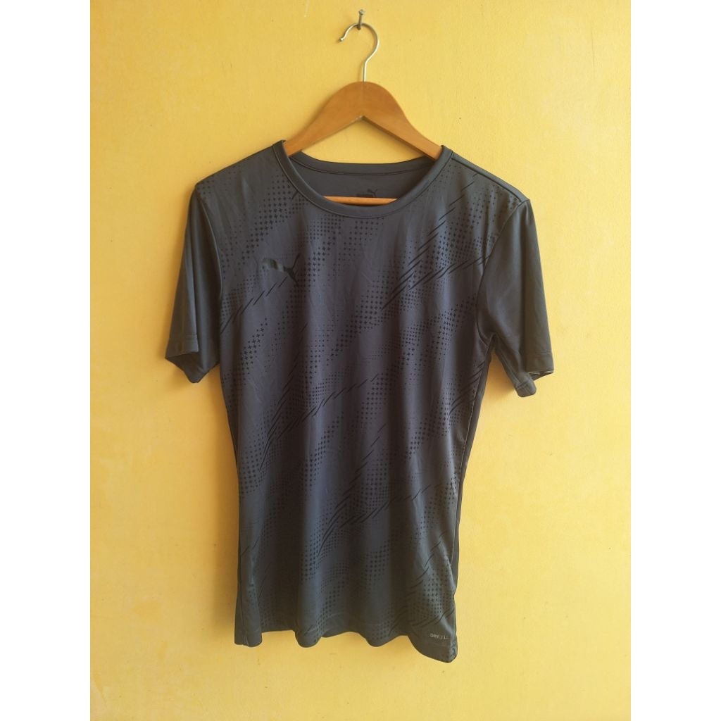 Puma kaos olahraga pria individualrise graphic Tee