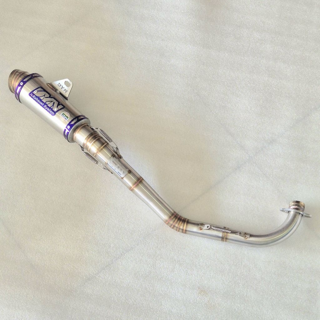 Knalpot Jupiter Z Head MX 4 klep Pipa 35 - DYN Exhaust System