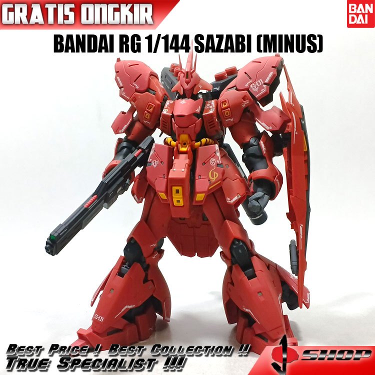 BANDAI RG 1/144 SAZABI (MINUS) RG411