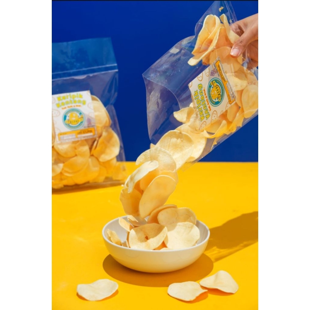 Keripik Kentang Kepoe 100gram 5pack Keripik Kentang Putih Bandung
