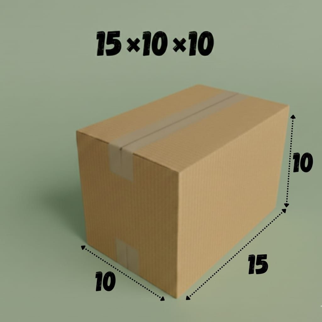 kardus packing 15x10x10