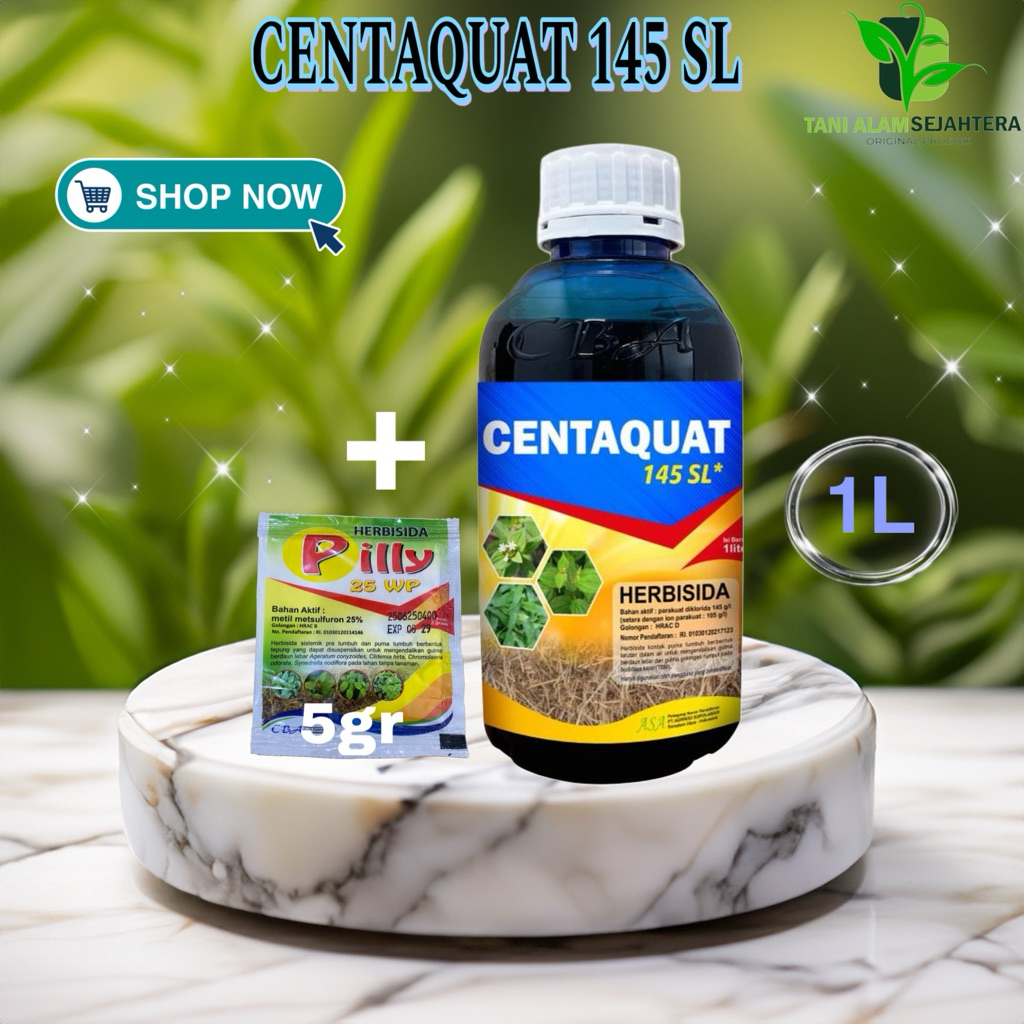 HERBISIDA CENTAQUAT 145 SL (1L)
