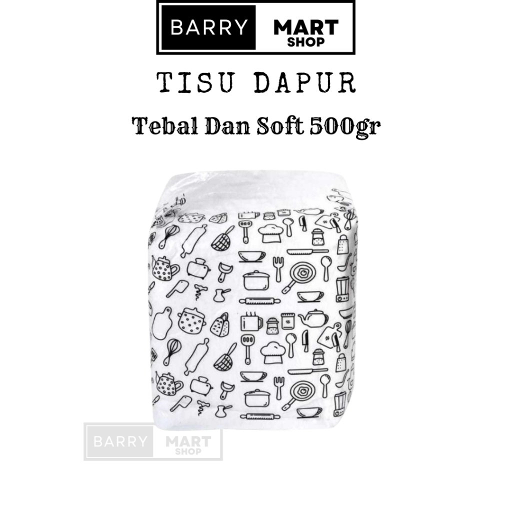 Tisu Dapur Bahan Tebal Dan Soft 500gr