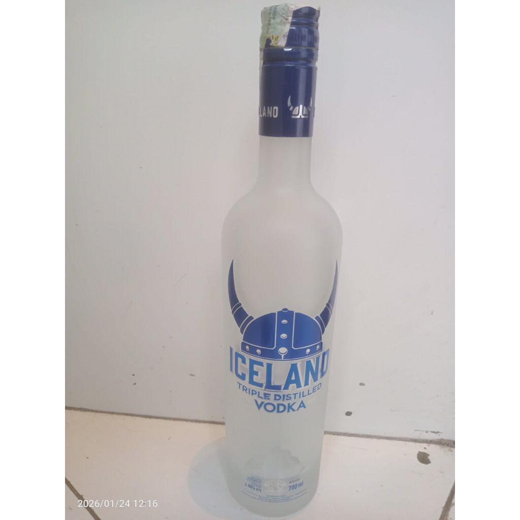 botol bekas minuman keras ice lend tanpa duss botol antik botol unik pajangan botol hiasan