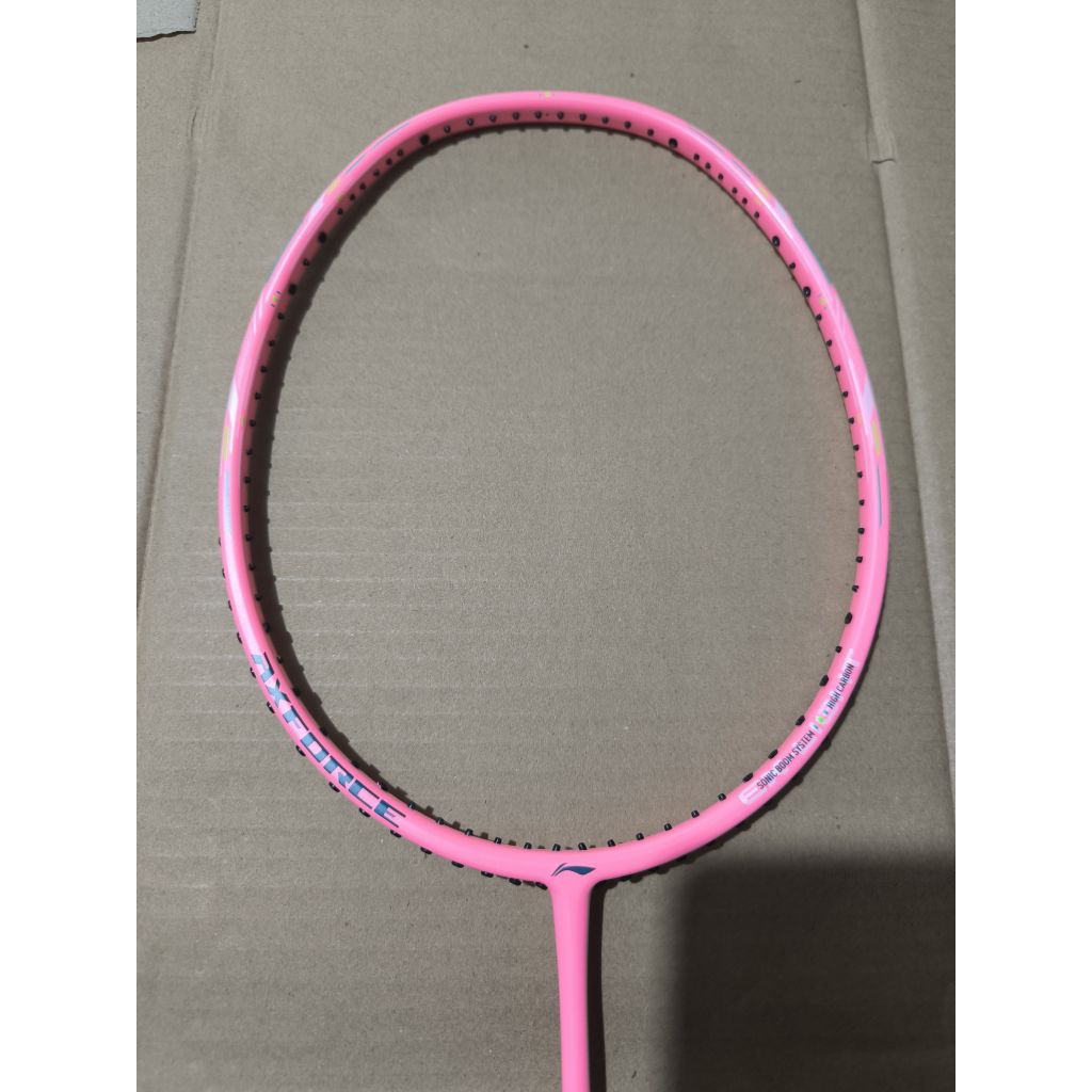 Raket Lining Axforce 30 Pink Baru