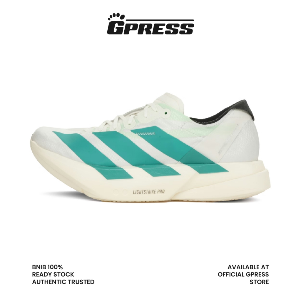 Adidas Adizero Adios Pro 4 White Pulse Teal Original