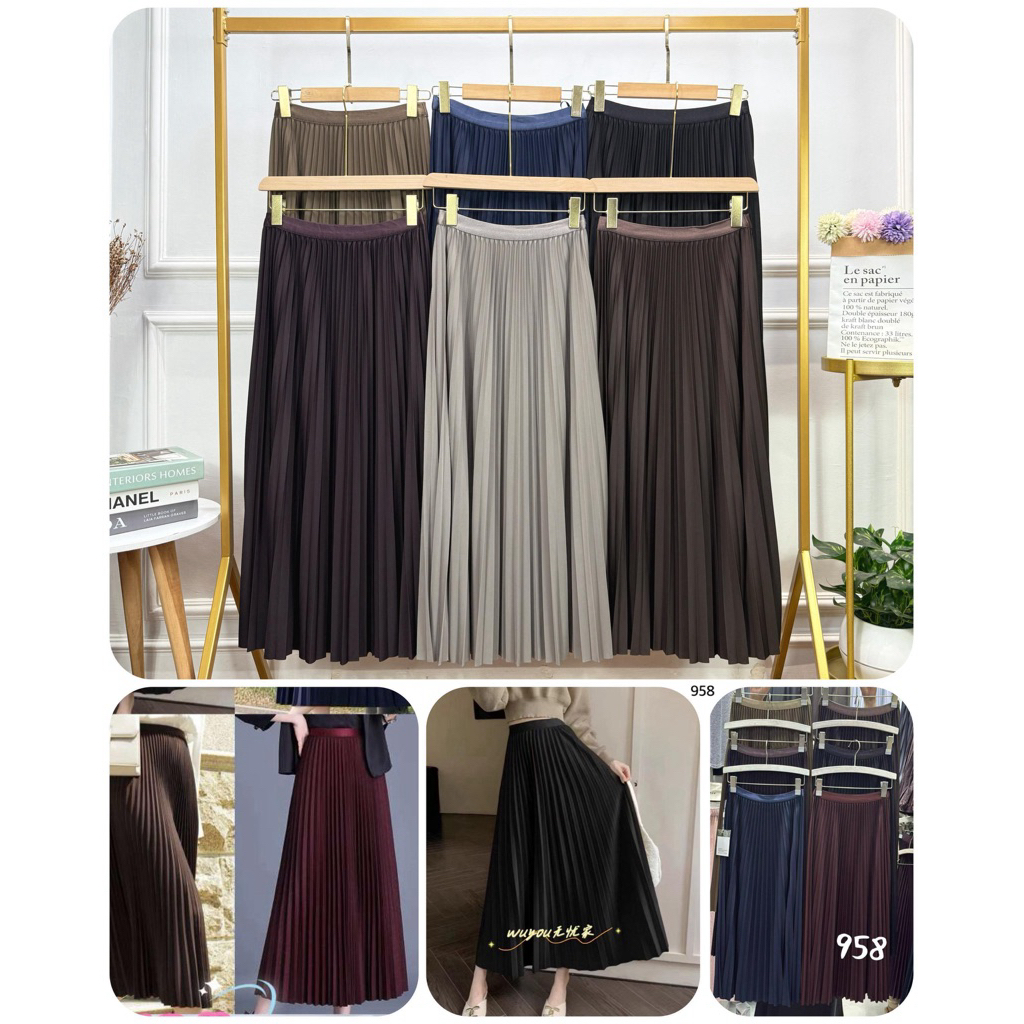 Rok plisket 958 Favian