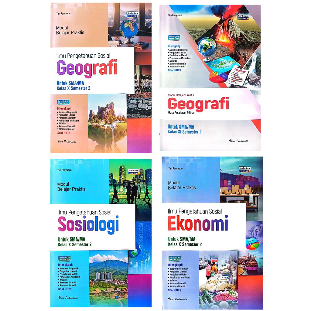 LKS SMA MA IPS KELAS 10 11 SEMESTER 2 GENAP KURIKULUM MERDEKA 2026 | VIVA KREATIF