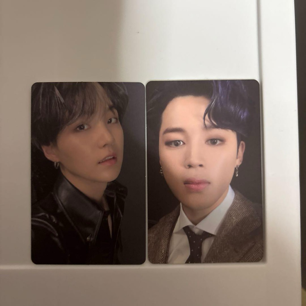 [ OFFICIAL ] Photocard Suga Jimin BTS Map Of The Soul Album PC Mots 7