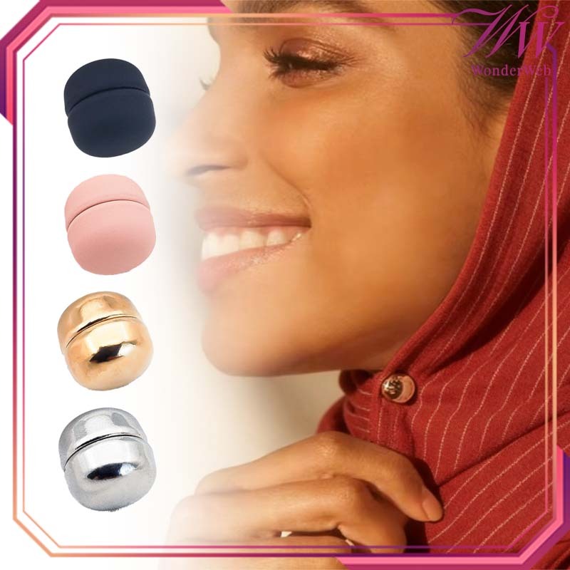 Bros Dagu Magnet Hijab 10set Bros Pin Hijab Magnet Kuat Bross Magnet Hijab Elegan Bros Jilbab Magnet