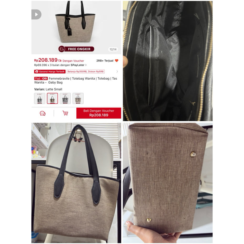 Femmebravile bag medium