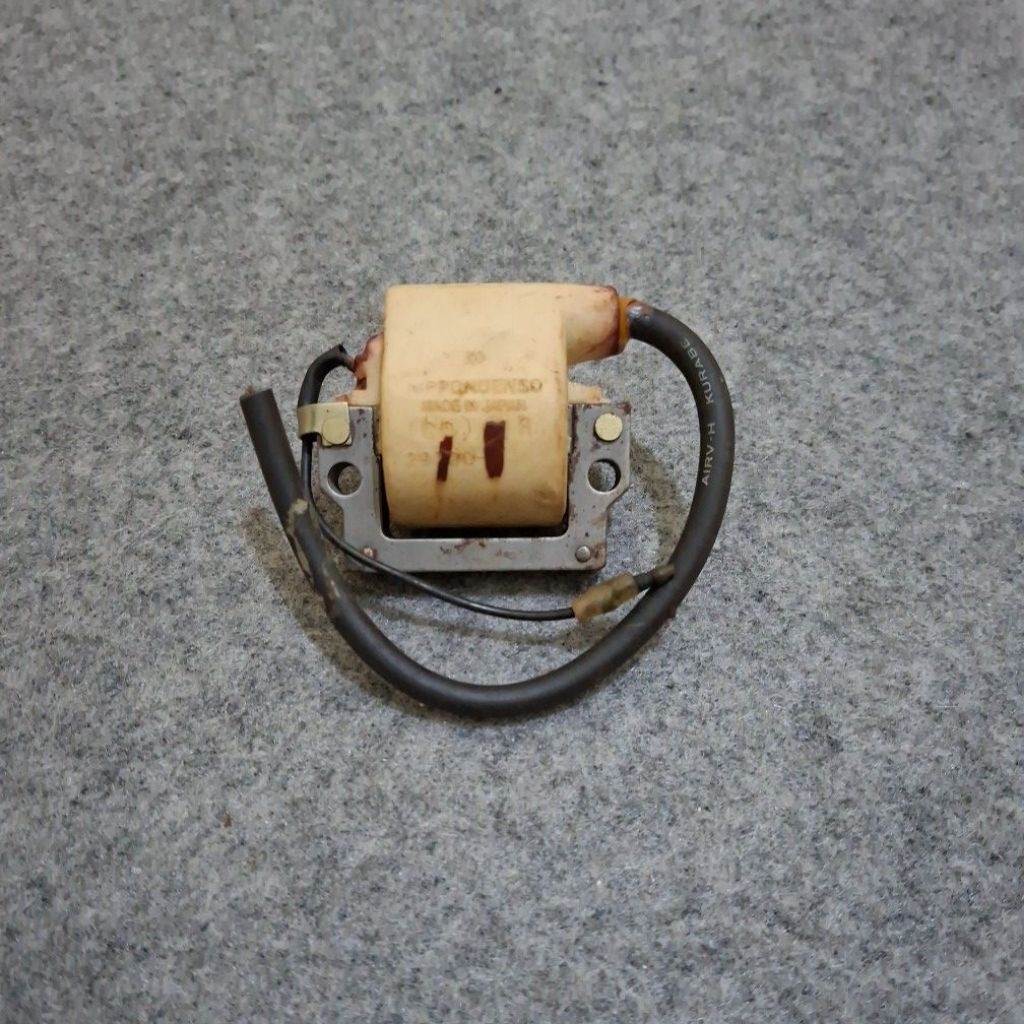 Coil Koil Putih Nippon Denso Kawasaki BINTER GTO KH100 G7 PnP Yamaha KING COBRA RXS RXK RX KING Orig