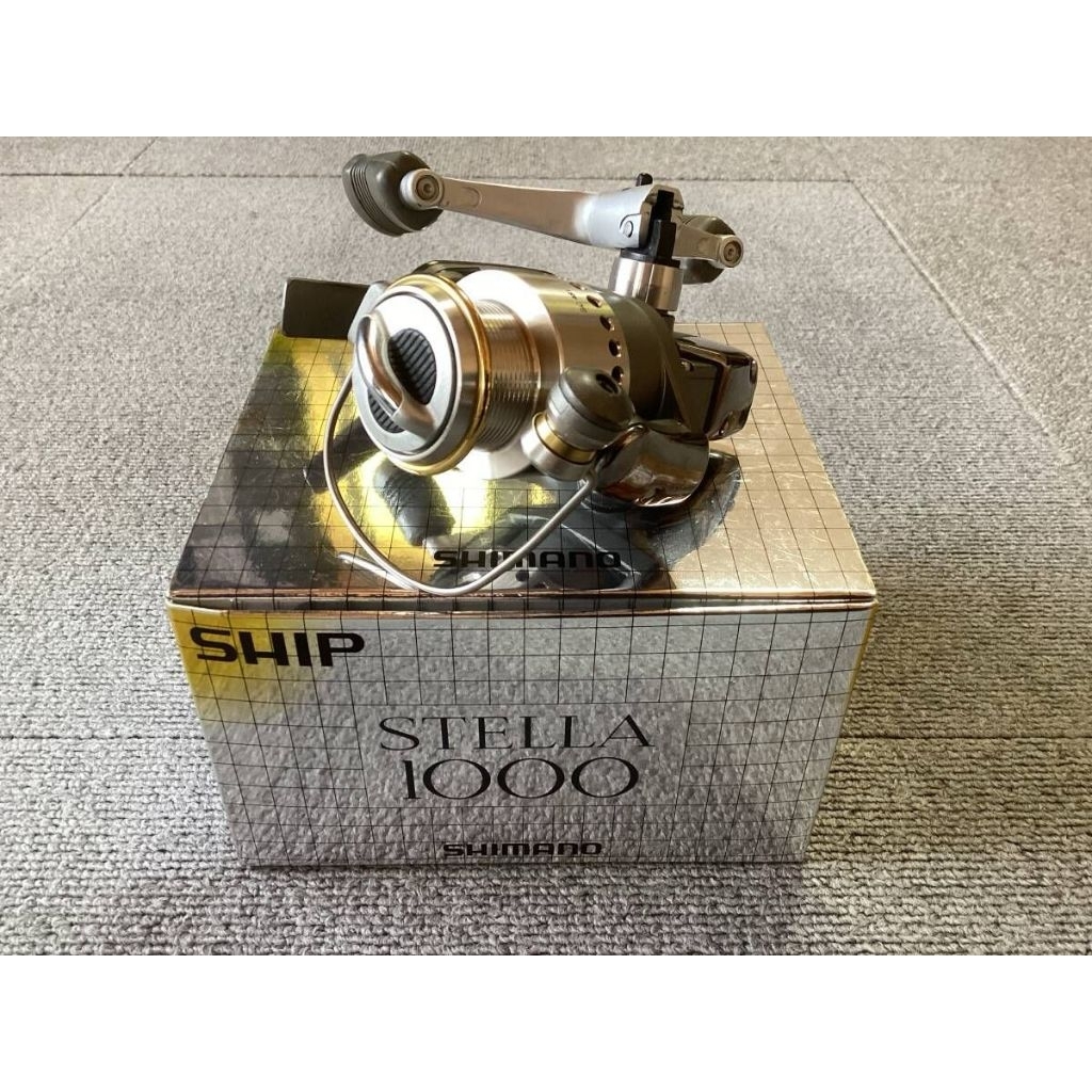 Reel SHIMANO STELLA 1000 Double handle TAHUN LAMA, Kondisi Bagus like new ( APGA39 )