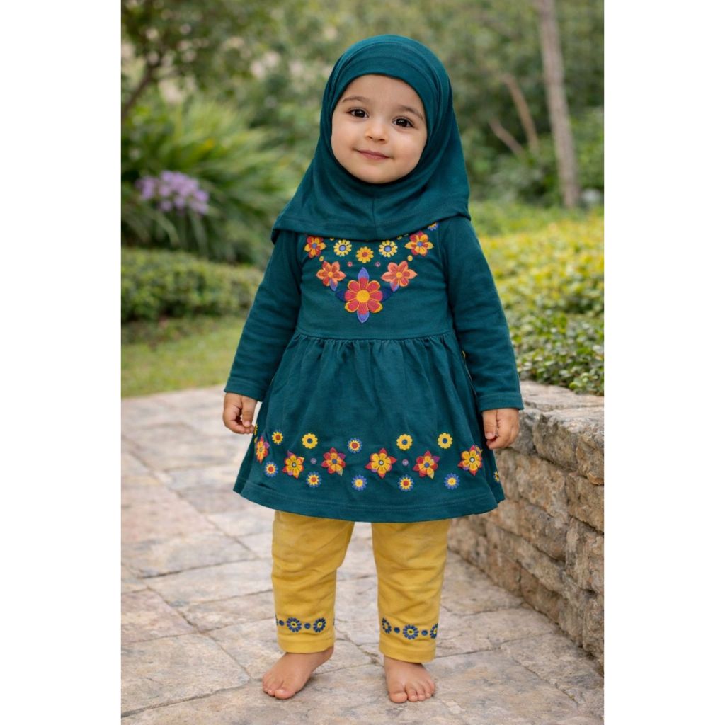 PITEKU - AISYAH RAMADHAN SERIES BAJU SETELAN MUSLIM ANAK