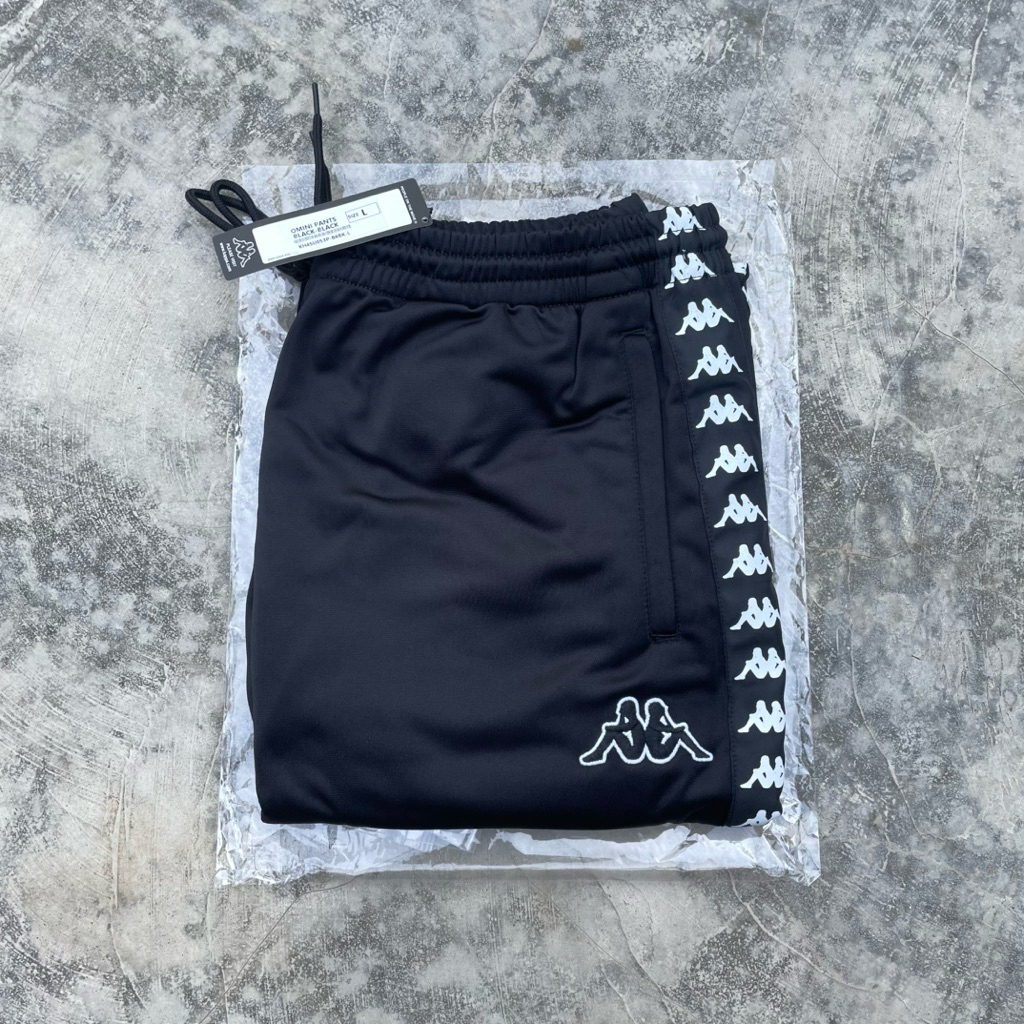 Trackpants Kappa Black (L) BNIPWT Original 100%