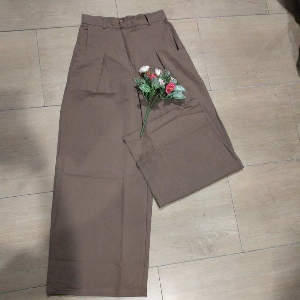 Kulot Tobacco Coklat Tua Novelmice