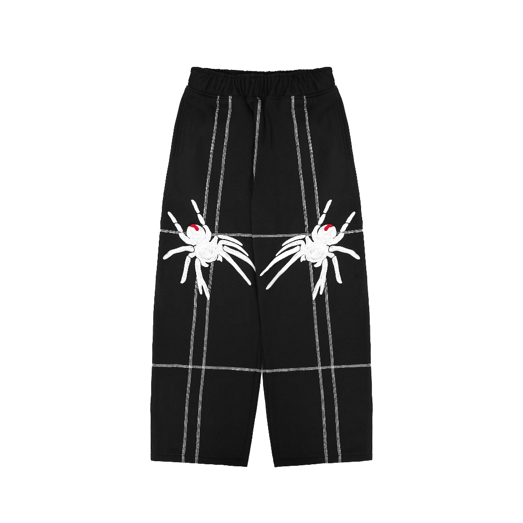 Premss / Porous Sweatpants - Theraphosidae Black