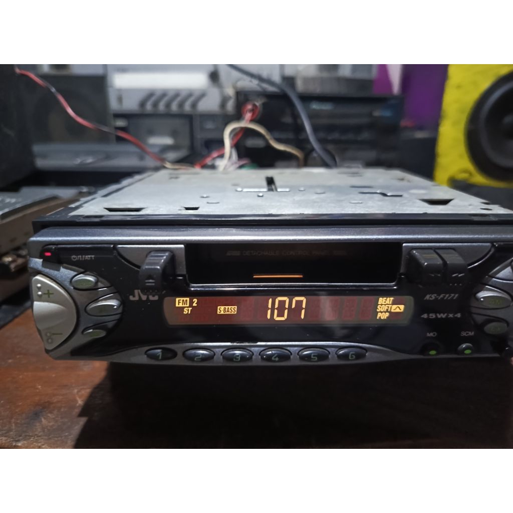 Single Din JVC KS F175 kaset radio