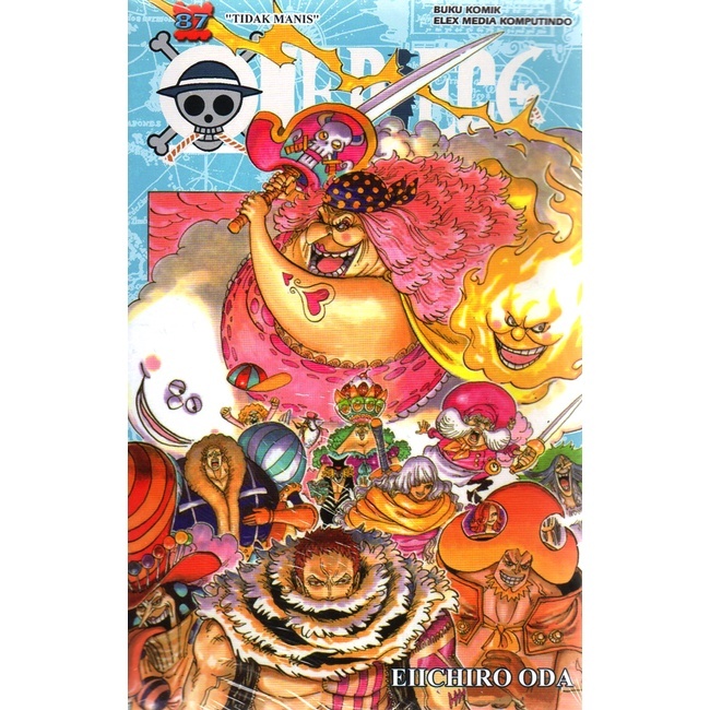 komik one piece  71, 87, 88 One Piece Blue : Grand Data File Party cabutan