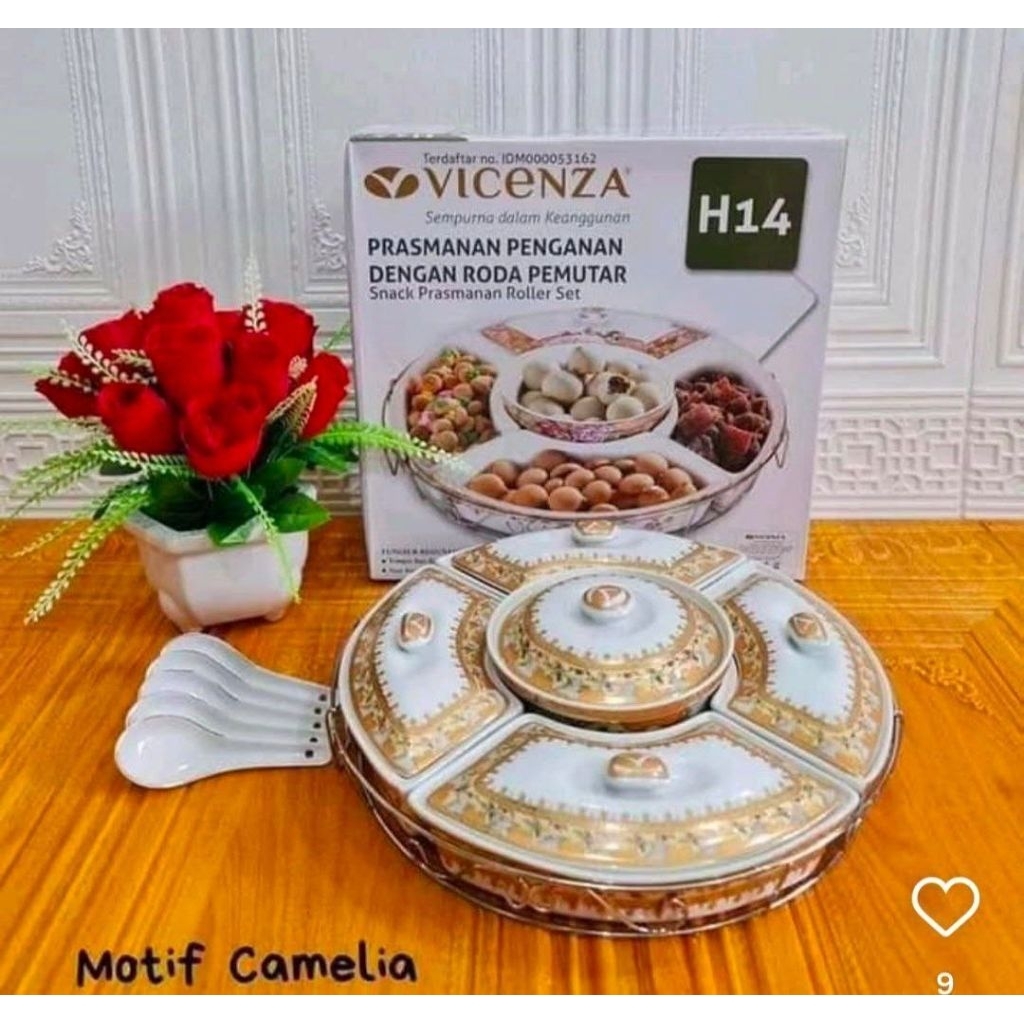 Prasmanan bulat vicenza H14 Snack prasmanan