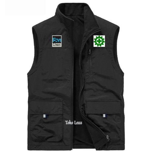 Rompi Vest Outdoor K3 Safety First Rompi Logo PT FreePort Rompi Tambang Pria Dan Wanita Rompi Bisa C