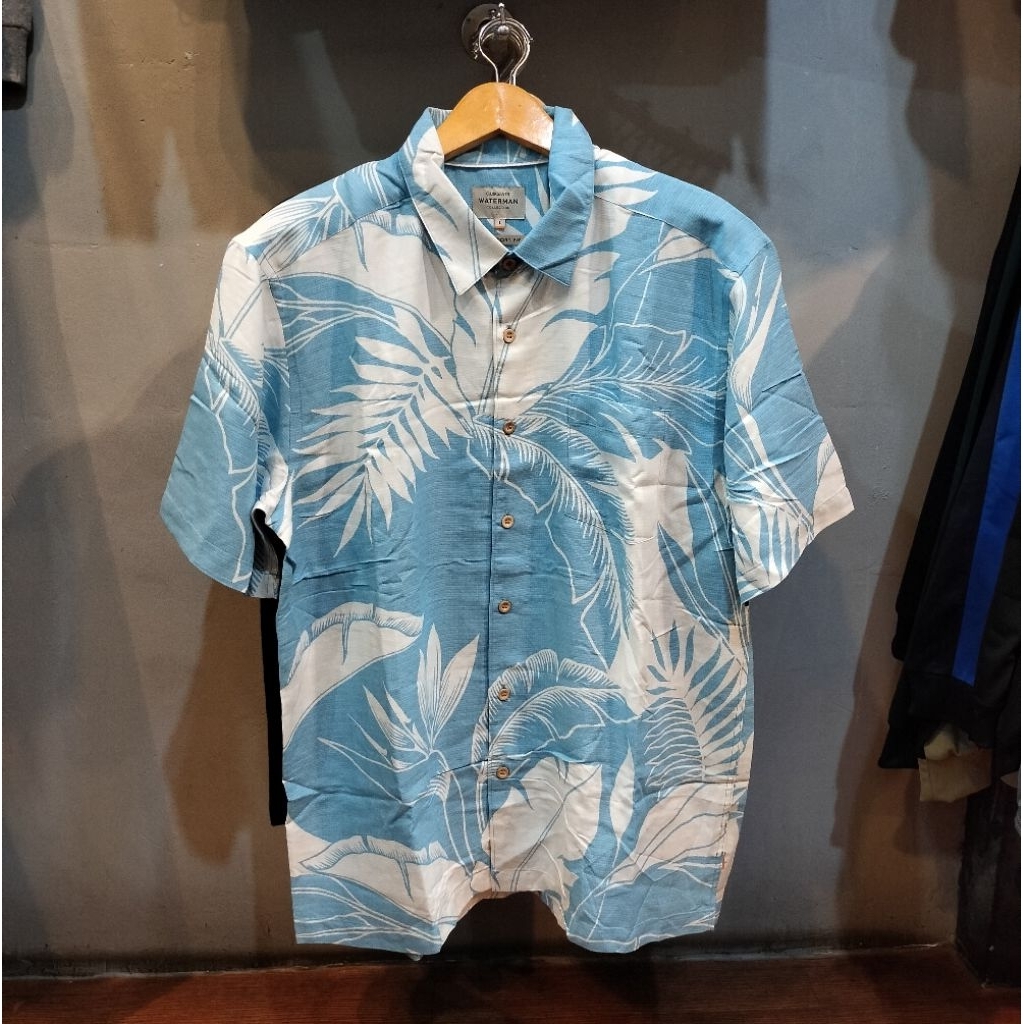 kemeja Quiksilver waterman collection original