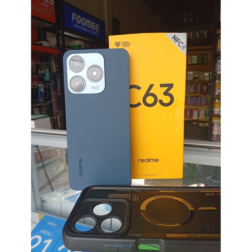 ( terjual ) Hp seken realme c63 12(6+6)/128