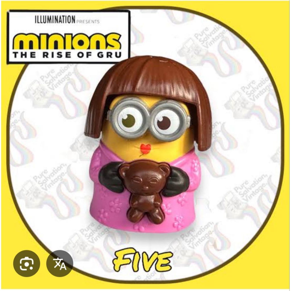 Happy Meal McDonalds Minions - Rise of Gru