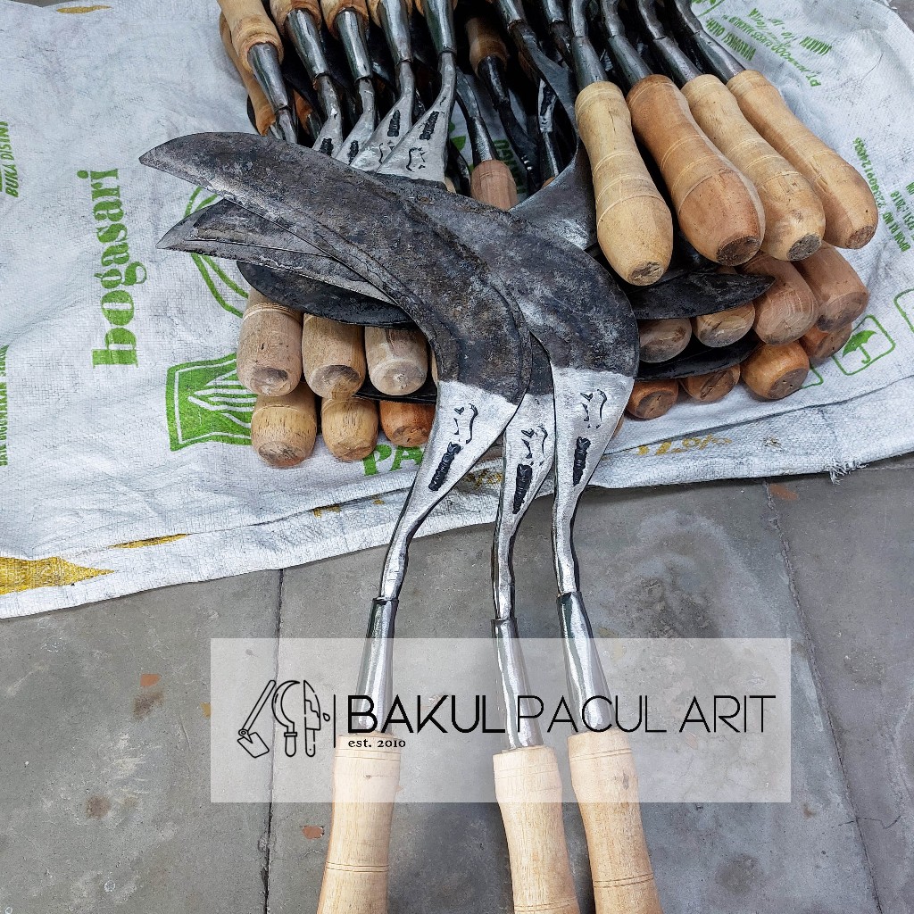 Sabit Rumput Slimin Baja Isen Roda Gila | Arit Rumput Ngaritan Baja Tembus