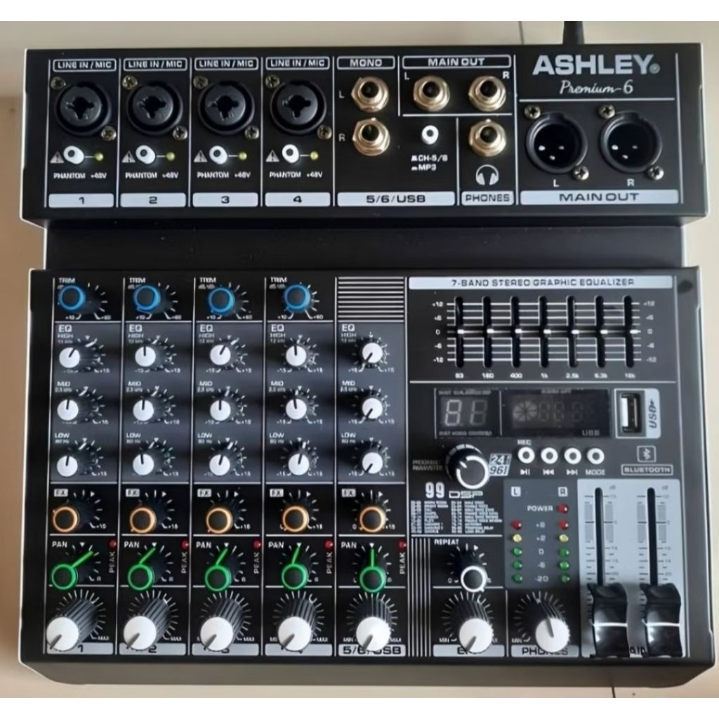 Mixer Ashley Premium 6 Original 6 Channel