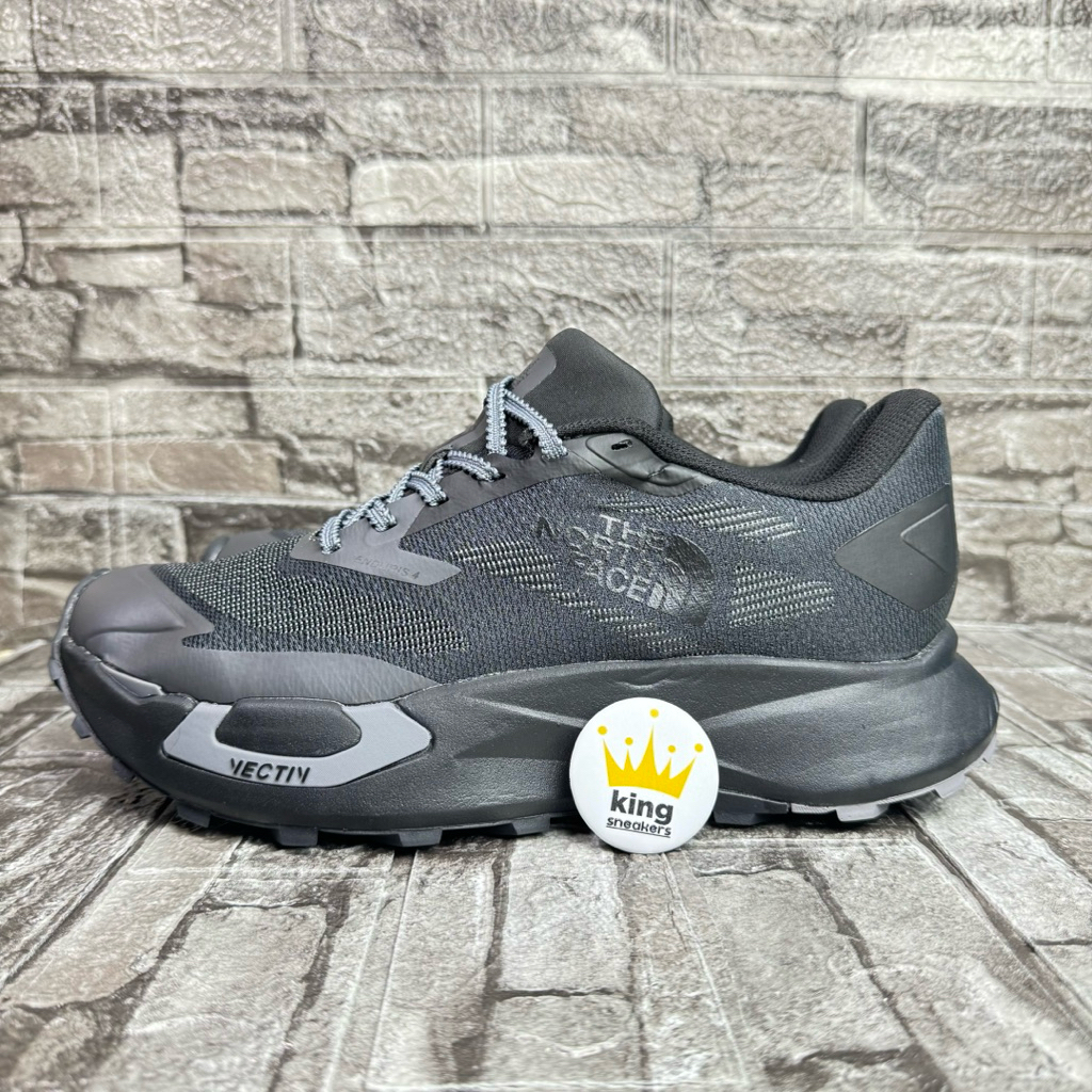 Sepatu sneakers The North face vectiv enduris 4 black