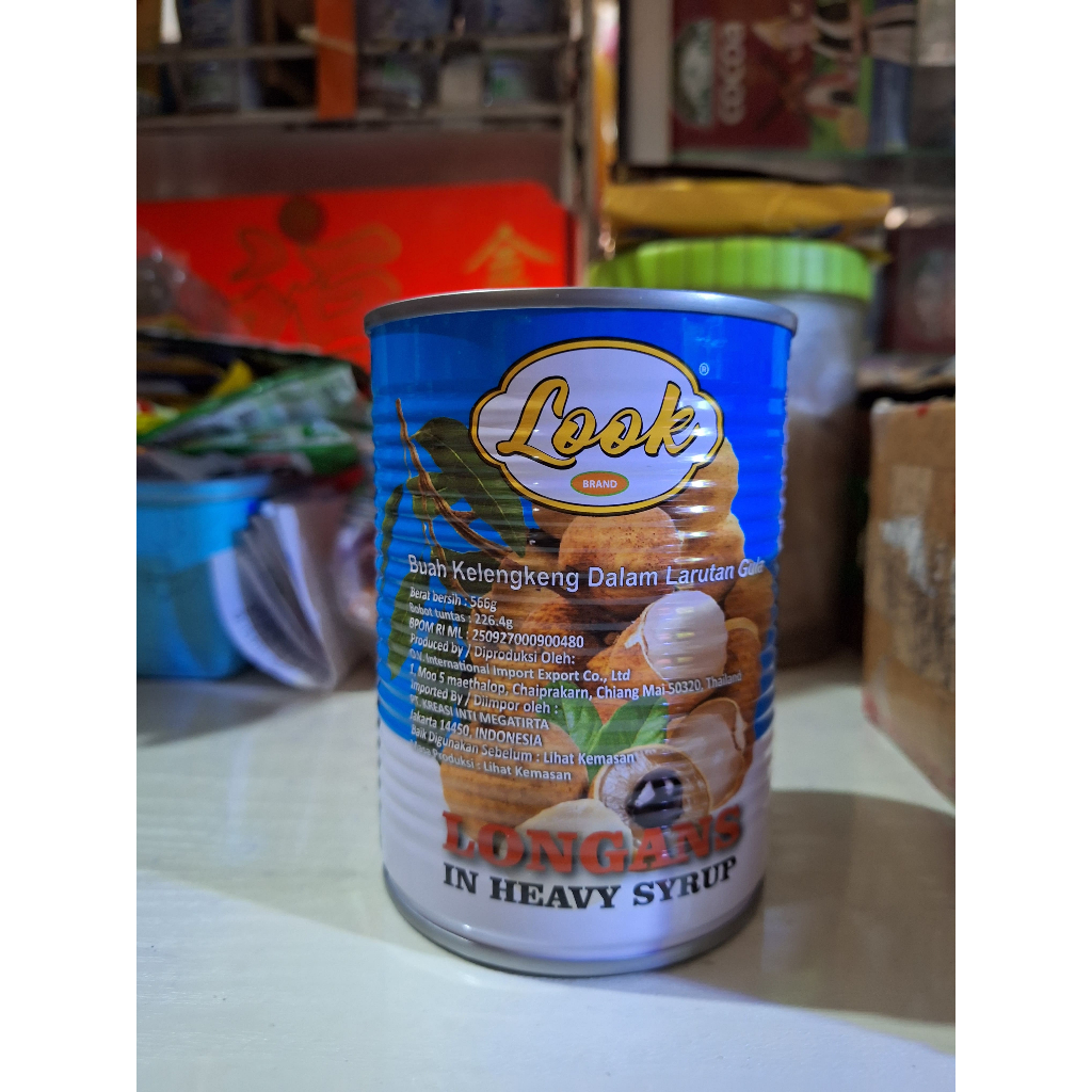 Lengkeng/Buah Longan/Longan Cap Look 566gr
