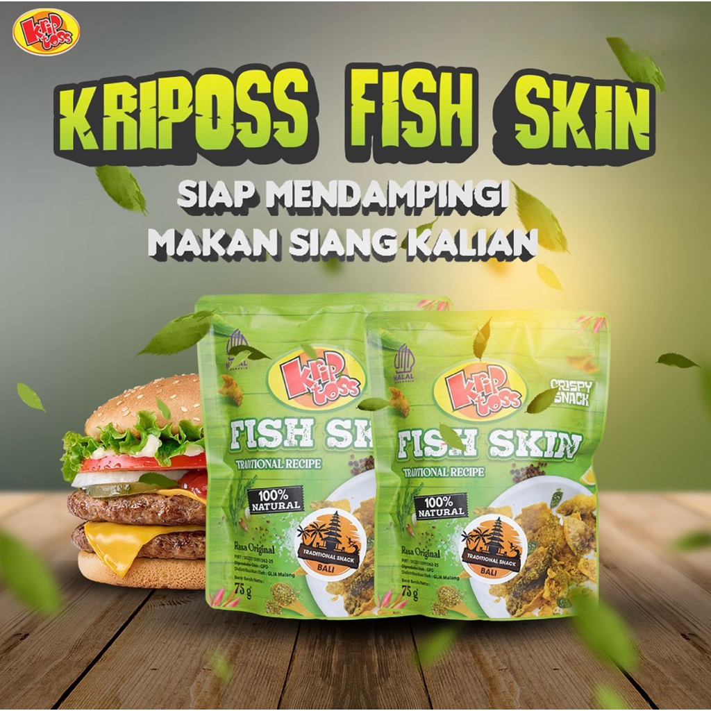 Kriptoss Fish Skin Original 75gr