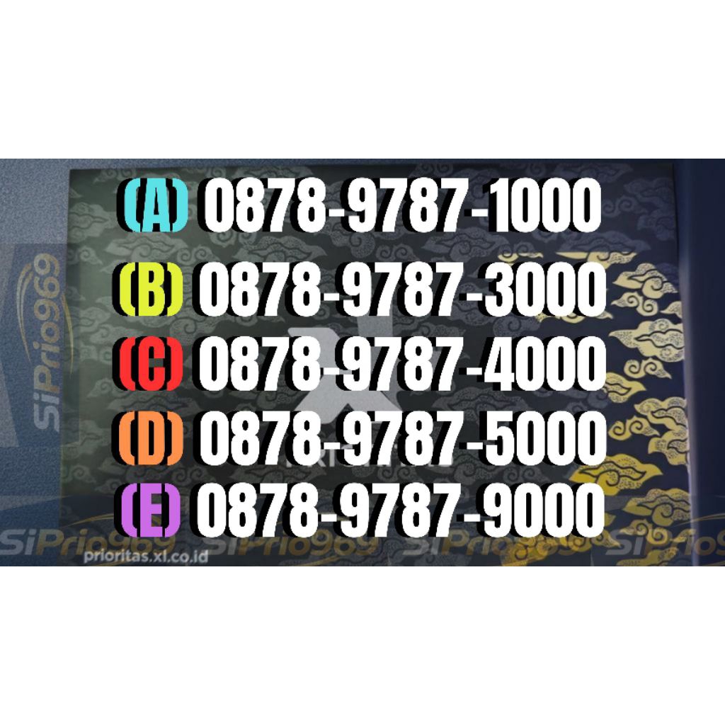 NO CANTIK XL PRIORITAS BISA DI ISI KUOTA