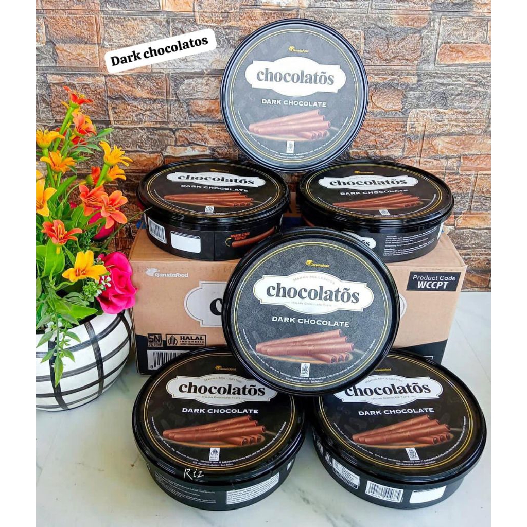 6 Kaleng Gery Chocolatos Mamamia Lezatos Kaleng 190 Gram