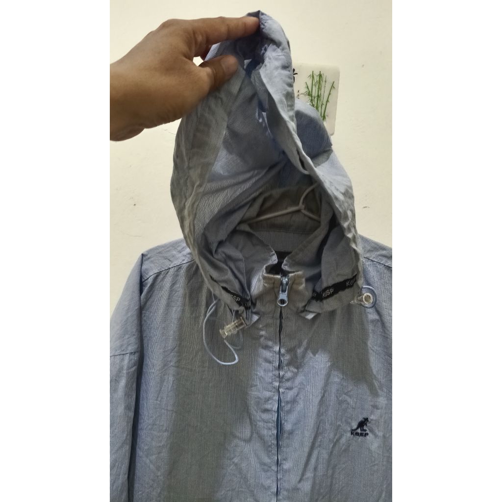 Jaket Zipper Hoodie Kangol