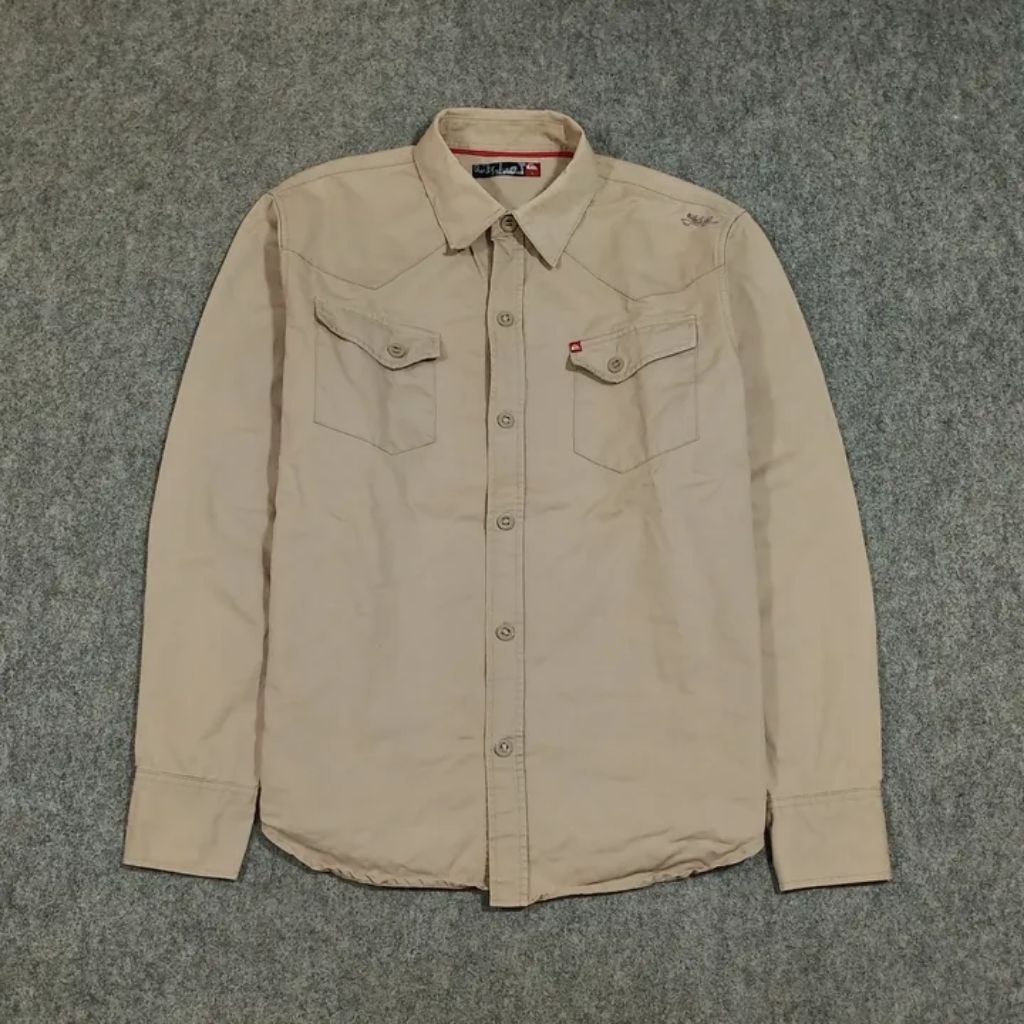 Kemeja jaket pria lengan panjang size L second