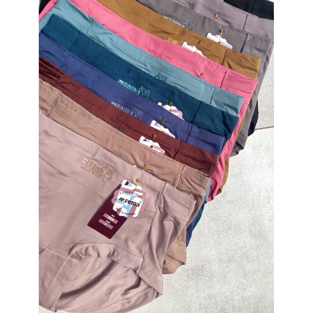 Celana Dalam Wanita FEMA 368 CD Fema Import 368 Celana Dalam Highwaist