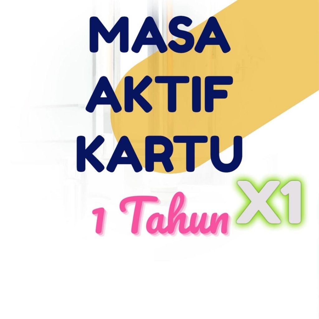 Masa aktif kartu XL 1 tahun perpanjangan masa aktif XL  setiap bulan nambah otomatis