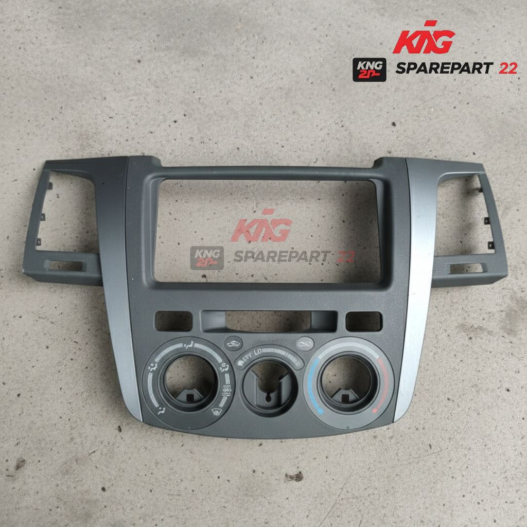 Frame Head Unit Toyota Fortuner Hilux Innova 9 Inch Manual AC Bingkai Panel TV Mobil PNP Car Monitor