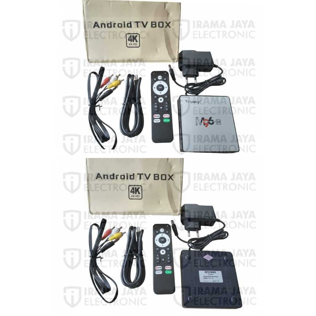 TRIPSKY ANDROID M96-H TV BOX WIFI (4GB RAM) (32GBROM)