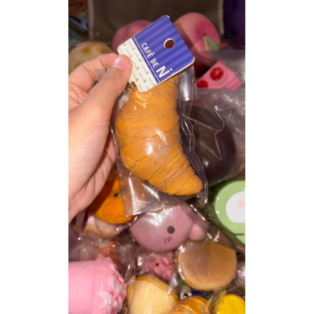 CafeDe N squishy|| Croissant||burger