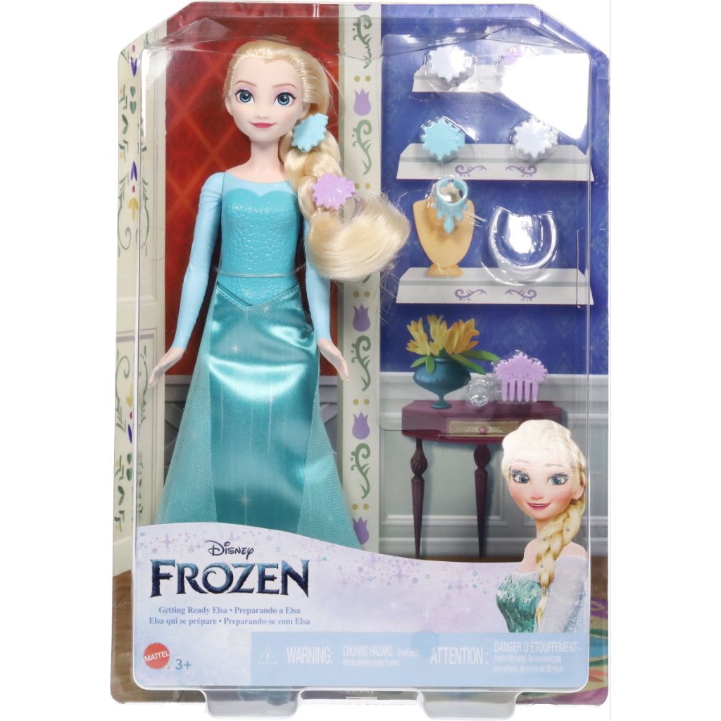 Boneka Barbie Frozen Elsa Disney Mattel