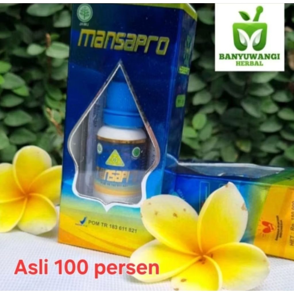 Mansapro Jamu Tetes 100 Persen Herbal
