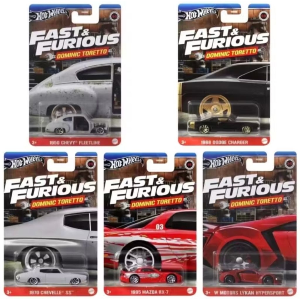 Hotwheels Fast and furious Dominic Toretto