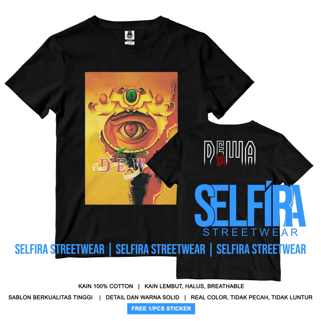 Kaos Distro Dewa 19 - Cintailah Cinta