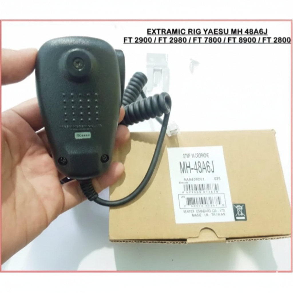 EXTRAMIC RIG YAESU MH-48A6J COMPATIBLE RIG YAESU FT-2980 FT-1900 FT-2900