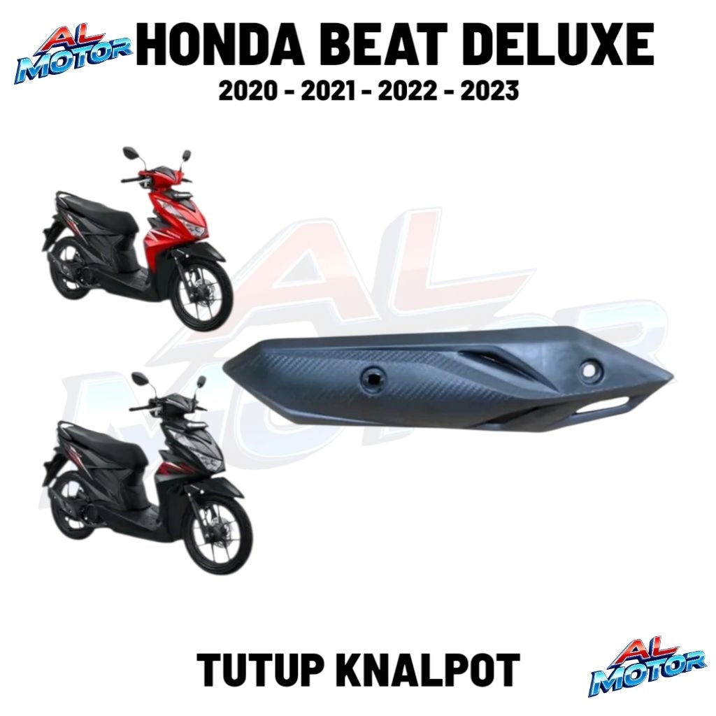 Pelindung Tutup Knalpot Honda Beat Street Beat Deluxe Tahun 2020 2021 2022 2023 / Body Kasar Beat Ba
